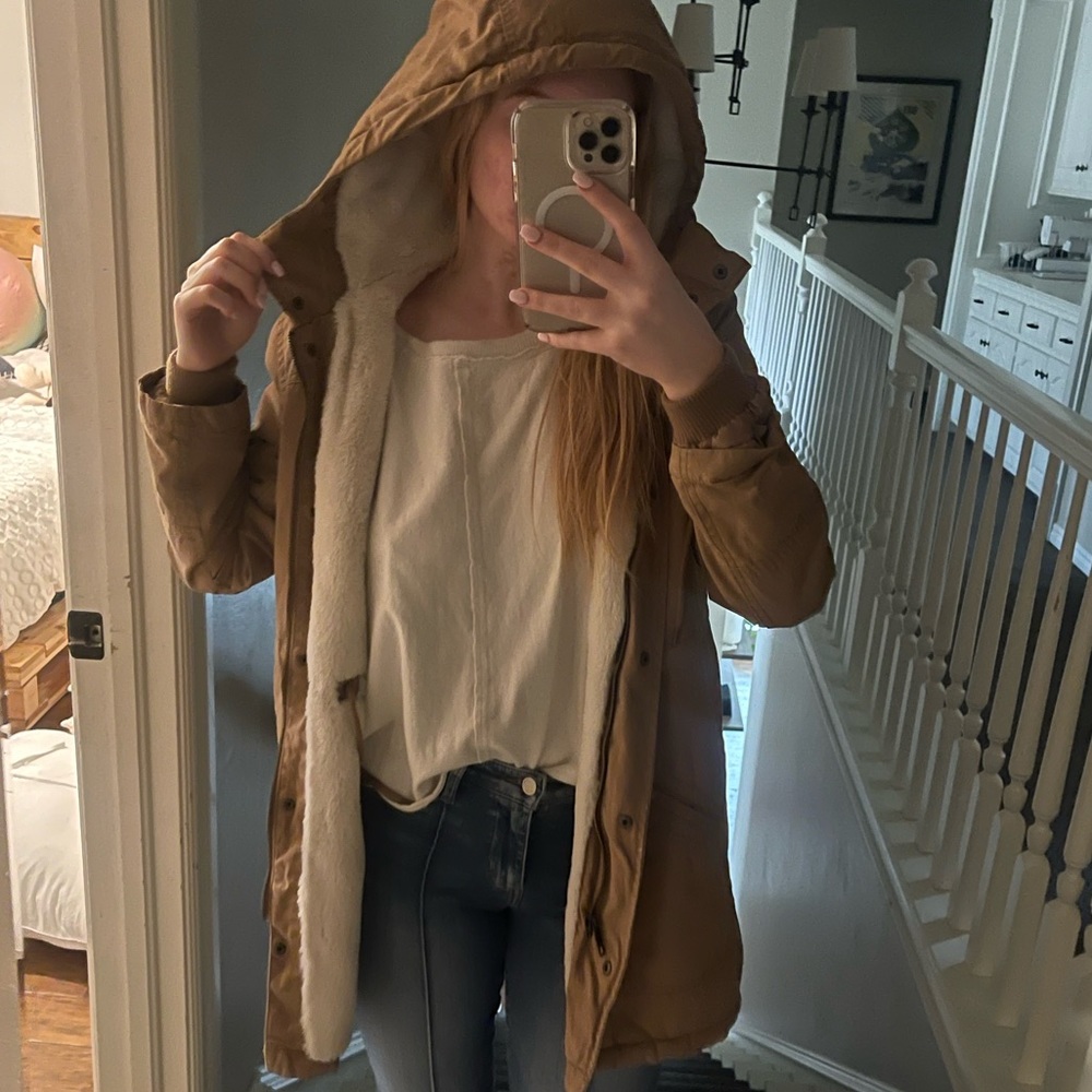 Soft winter coat